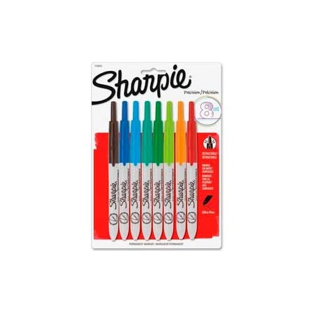 Sanford Blue, Aqua, Green, Black, Turquoise, Red, Lime, Tangerine Permanent Marker, Ultra Fine Tip 1742025